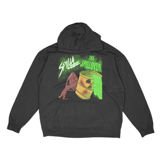 Spill over hoodie